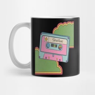 vintage cassette tape Shellac Mug